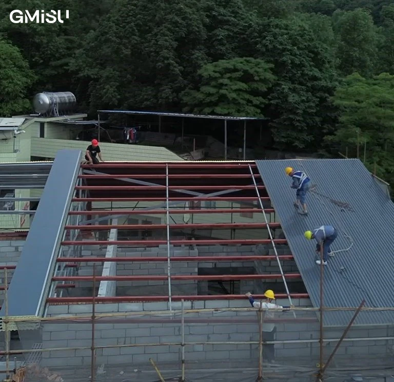 45 mm Large-Format Insulated Aluminum Panel production or installation
